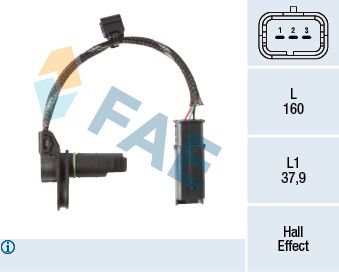 Sensor, ignition pulse FAE 79469