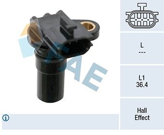 RPM Sensor, automatic transmission FAE 79492