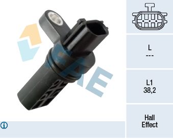 Sensor, crankshaft pulse FAE 79507