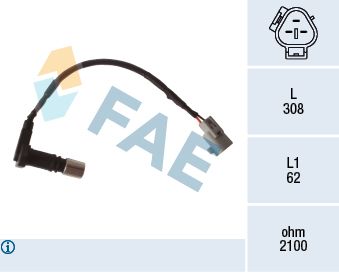 Sensor, crankshaft pulse FAE 79533