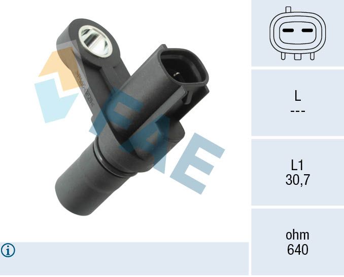 FAE 79539 RPM Sensor, automatic transmission