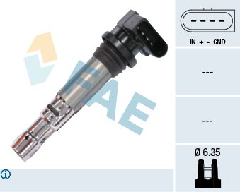 FAE 80201 Ignition Coil