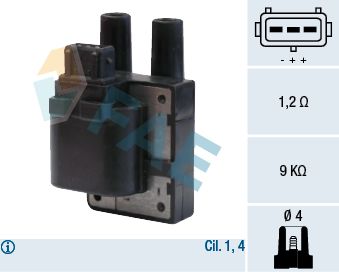 Ignition Coil FAE 80204