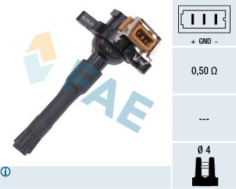 FAE 80216 Ignition Coil