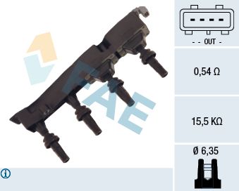 FAE 80235 Ignition Coil