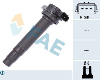 Ignition Coil FAE 80244