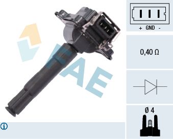 FAE 80252 Ignition Coil