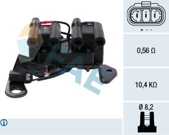 FAE 80253 Ignition Coil