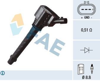Ignition Coil FAE 80267