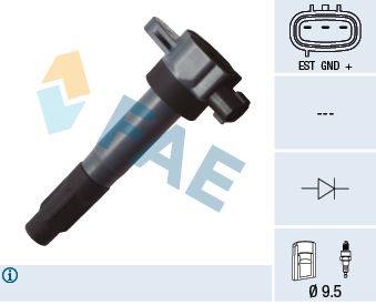 FAE 80268 Ignition Coil