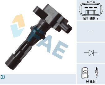 FAE 80283 Ignition Coil