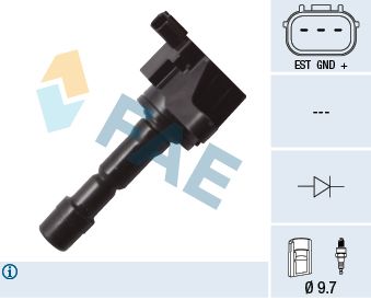Ignition Coil FAE 80290