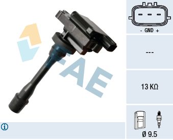 Ignition Coil FAE 80346