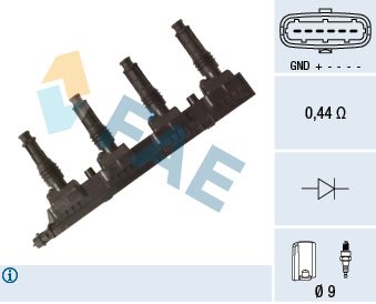 Ignition Coil FAE 80350