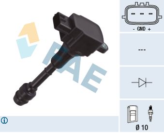 Ignition Coil FAE 80371