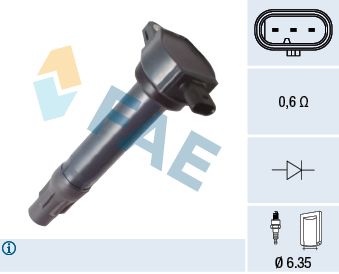 Ignition Coil FAE 80380