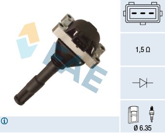 FAE 80387 Ignition Coil
