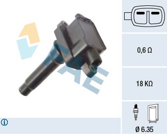 Ignition Coil FAE 80395