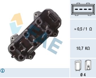Ignition Coil FAE 80406