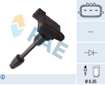 Ignition Coil FAE 80429