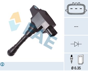 Ignition Coil FAE 80450