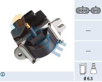 Ignition Coil FAE 80451