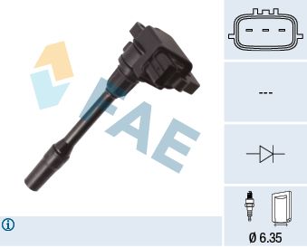 FAE 80452 Ignition Coil