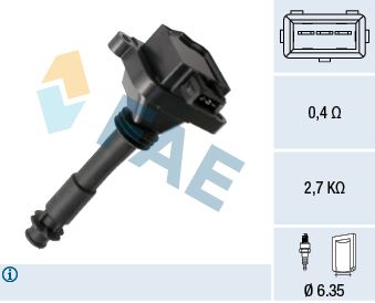 Ignition Coil FAE 80461