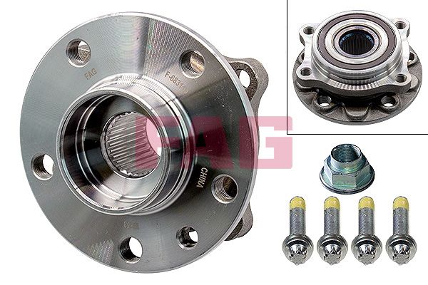 Schaeffler FAG 713 6063 80 Wheel Bearing Kit