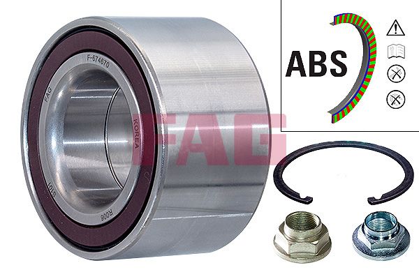 Schaeffler FAG 713 6157 40 Wheel Bearing Kit