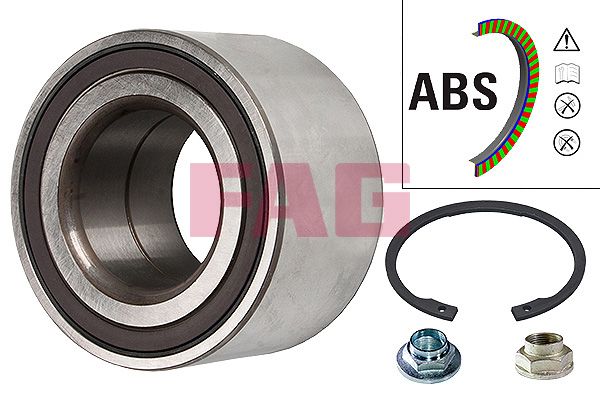 Schaeffler FAG 713 6158 00 Wheel Bearing Kit