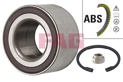 Wheel Bearing Kit Schaeffler FAG 713 6178 40