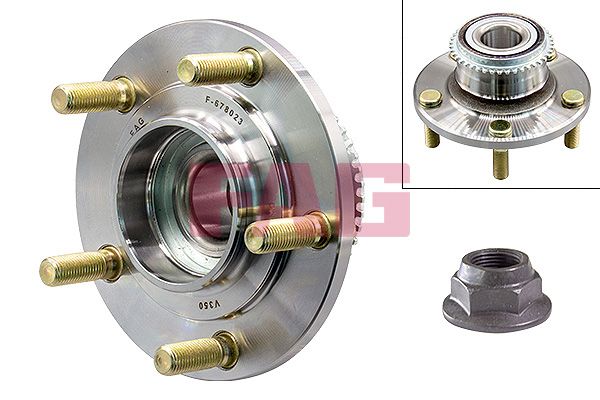 Schaeffler FAG 713 6197 60 Wheel Bearing Kit