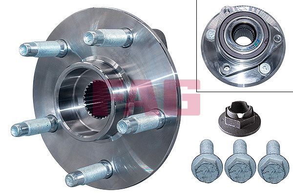 Schaeffler FAG 713 6449 50 Wheel Bearing Kit