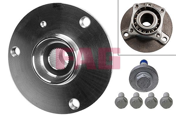 Schaeffler FAG 713 6610 10 Wheel Bearing Kit