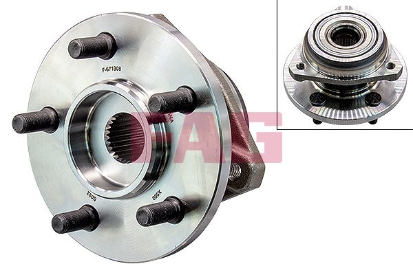 Schaeffler FAG 713 6700 40 Wheel Bearing Kit