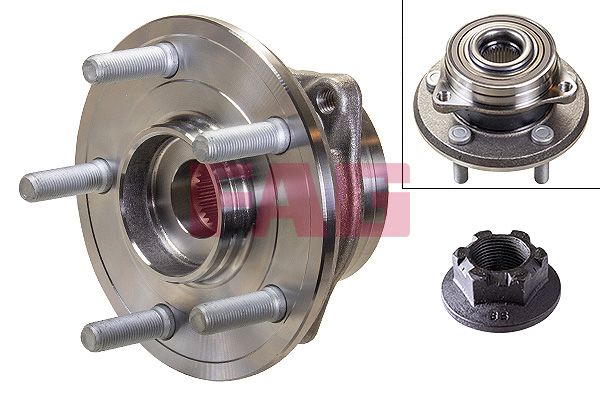 Schaeffler FAG 713 6704 20 Wheel Bearing Kit