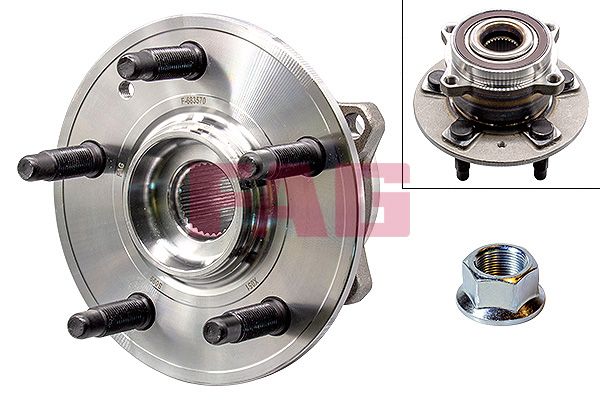 Schaeffler FAG 713 6980 10 Wheel Bearing Kit