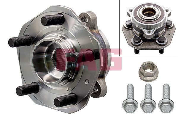 Schaeffler FAG 713 6980 20 Wheel Bearing Kit