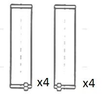 Connecting Rod Bearing FAI AutoParts BB2015-STD