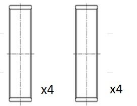 Connecting Rod Bearing FAI AutoParts BB2017-STD