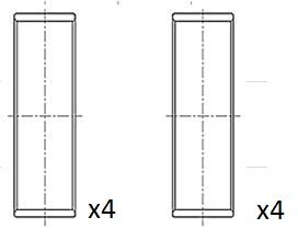 Connecting Rod Bearing FAI AutoParts BB2026-STD