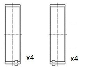 Connecting Rod Bearing FAI AutoParts BB2027-STD
