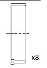 FAI AutoParts BB2051-STD Connecting Rod Bearing