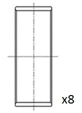 FAI AutoParts BB2056-025 Connecting Rod Bearing