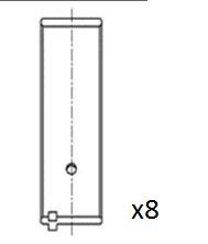 FAI AutoParts BB2079-STD Connecting Rod Bearing