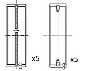 FAI AutoParts BM1002-STD Crankshaft Bearing