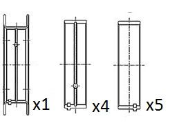 FAI AutoParts BM1009-STD Crankshaft Bearing