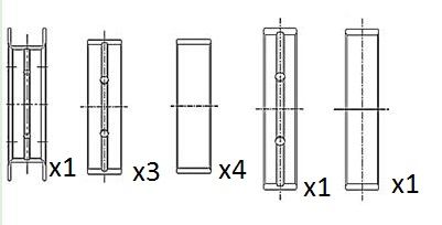 FAI AutoParts BM1020-STD Crankshaft Bearing