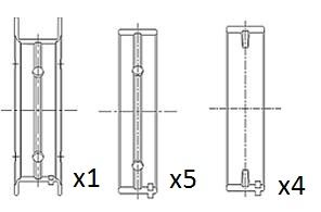FAI AutoParts BM1021-STD Crankshaft Bearing